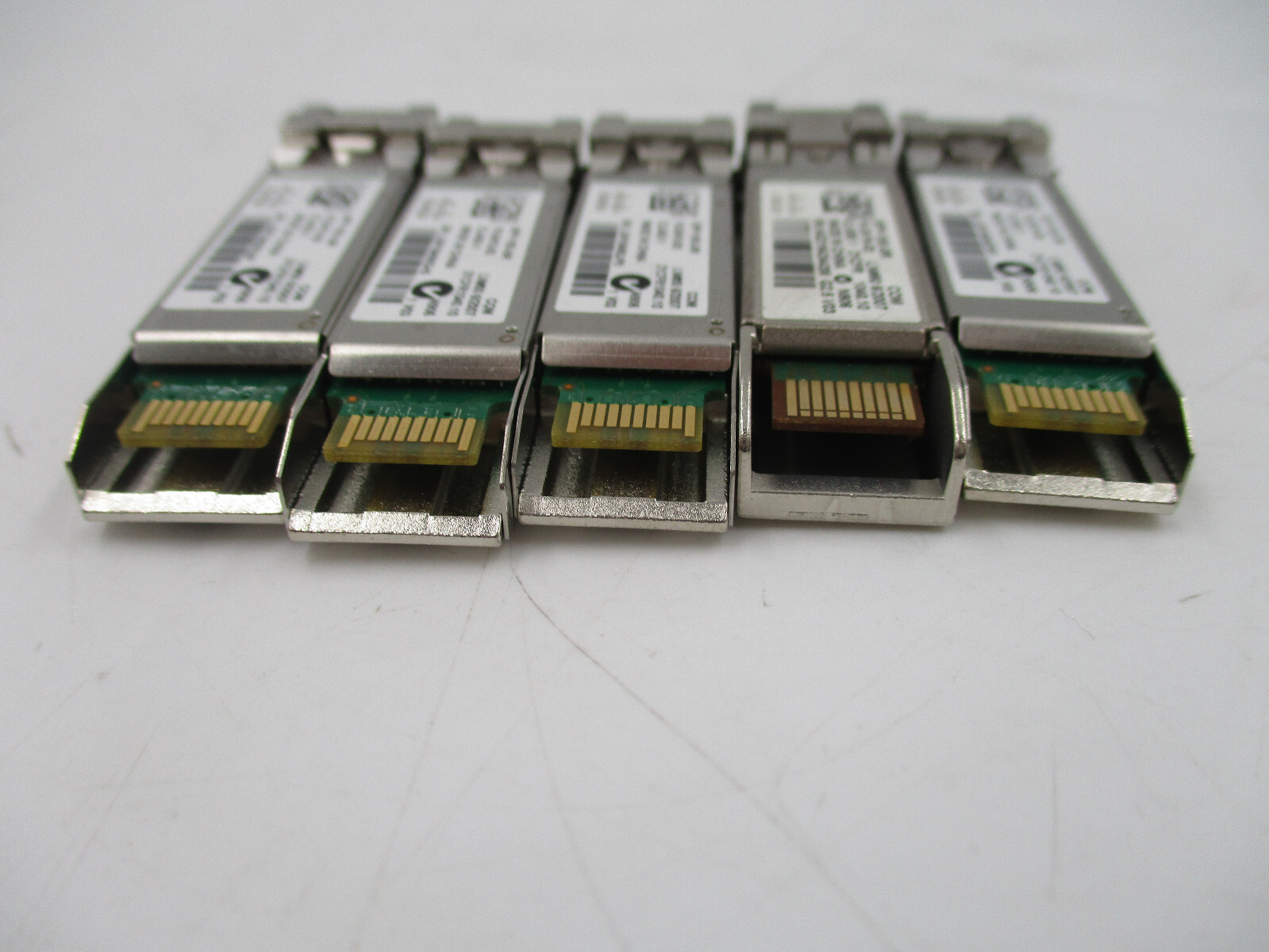 Lot of 5 Cisco 10G SFP+ 850nm 300m Transceiver Module P/N: SFP-10G-SR-10-2415-03