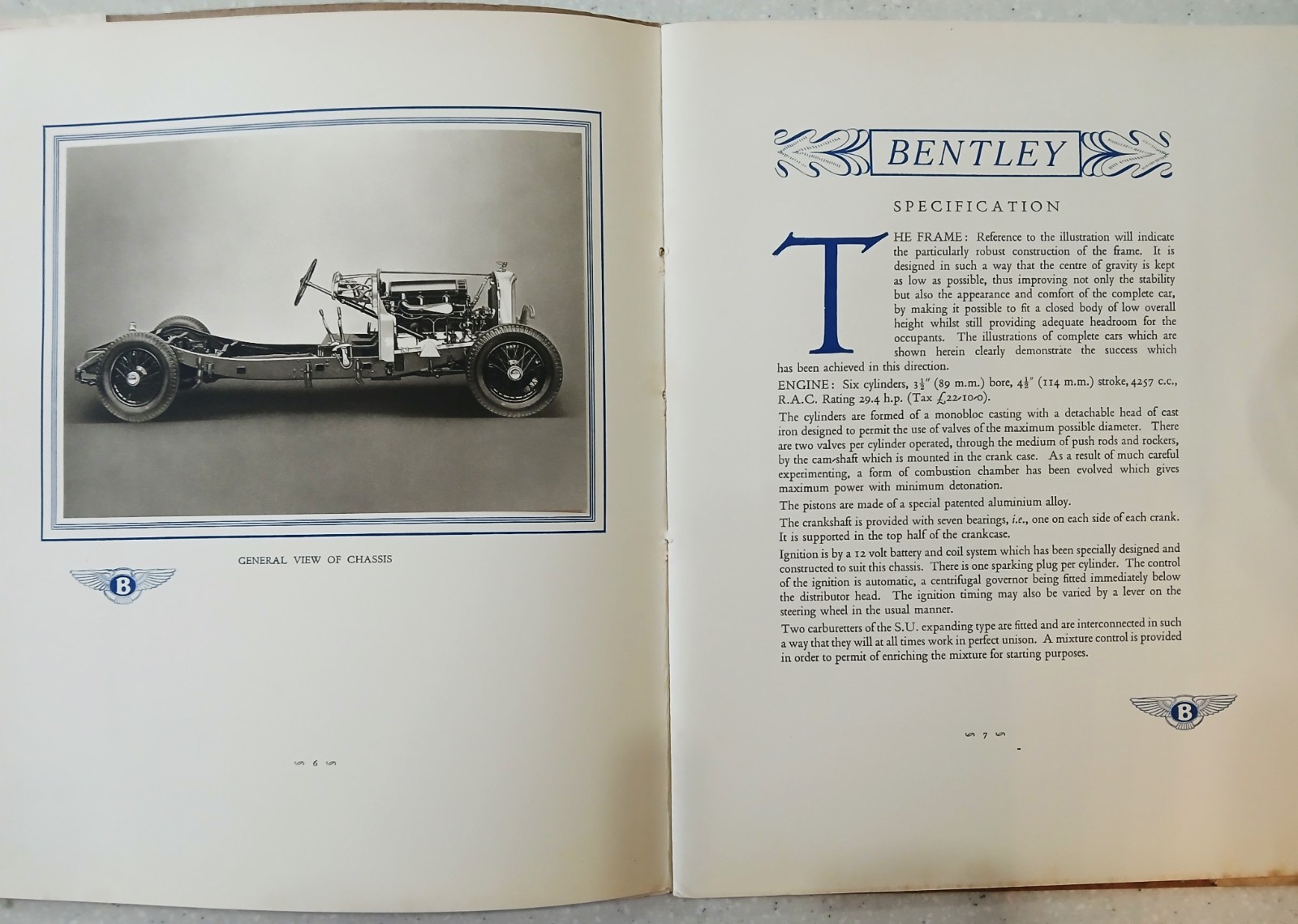 BENTLEY - FOUR AND A QUARTER LITRE - THE SILENT SPORTS CAR - 1930s