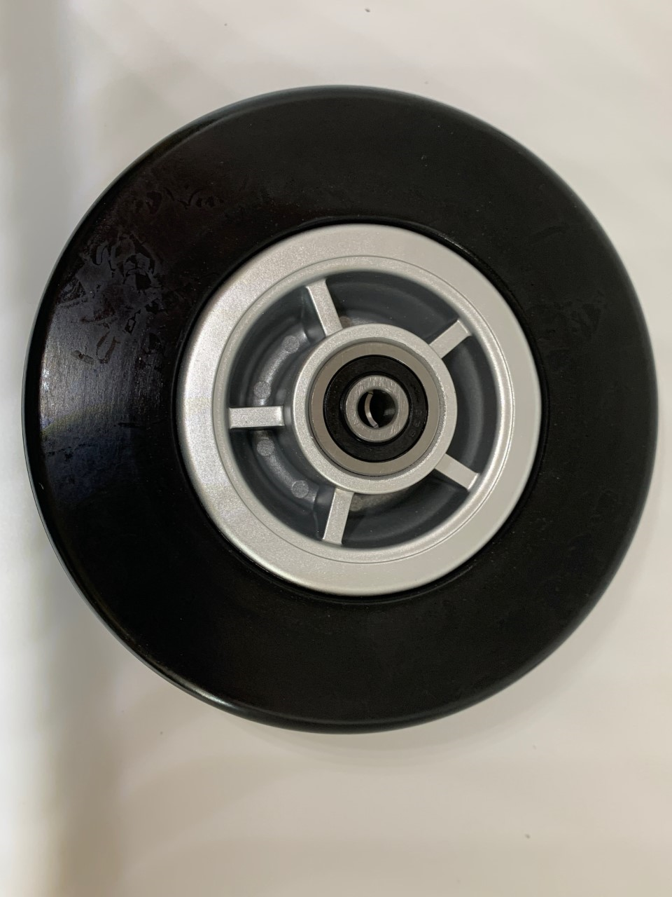 6"x2" Front Rear Caster Wheels Black Tire for Jazzy 600 Wheelchairs WHLASMB2131