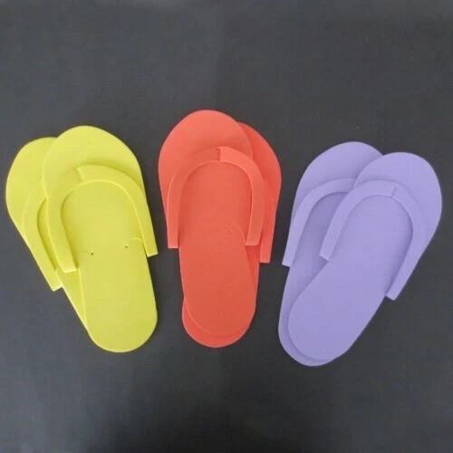 24 pairs Disposable Slippers for Salon Spa Pedicure