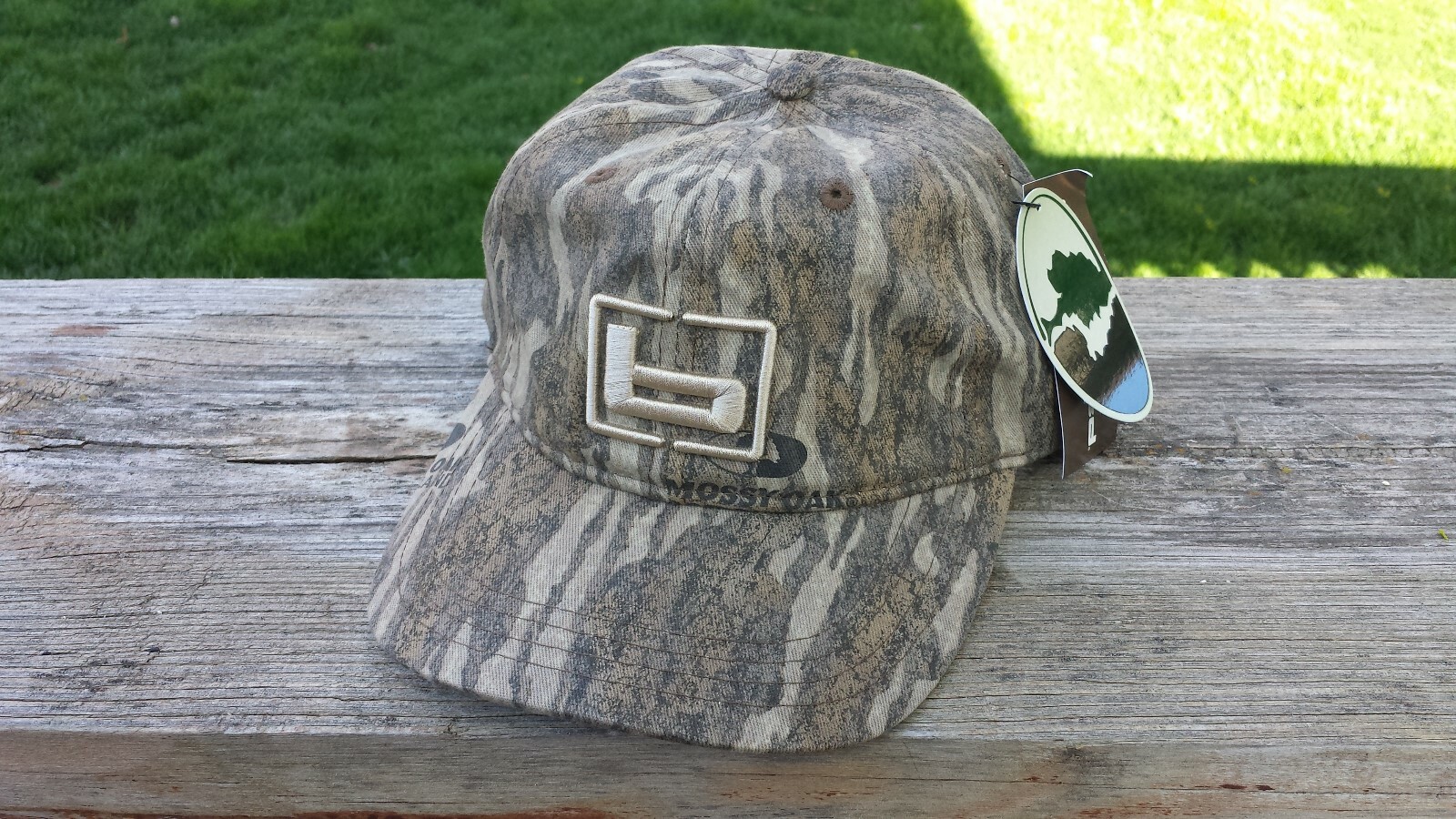 Banded Gear "b" Logo Mossy Oak Bottomland Btml Camo Cotton Hunting Hat Cap NEW