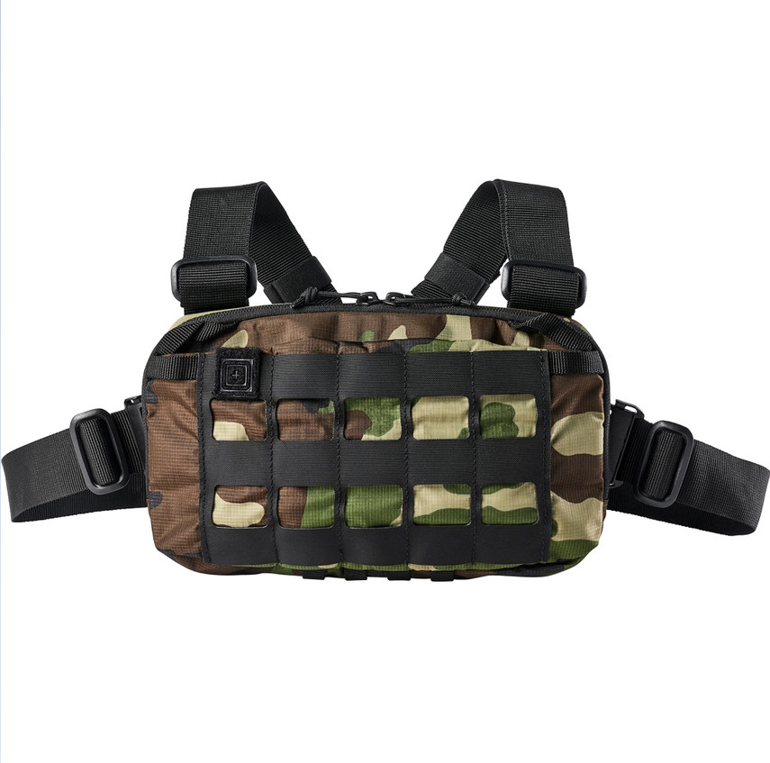 5.11 Tactical Woodland Camo Skyweight Survival Chest Pack - Style # 56769WL-WS