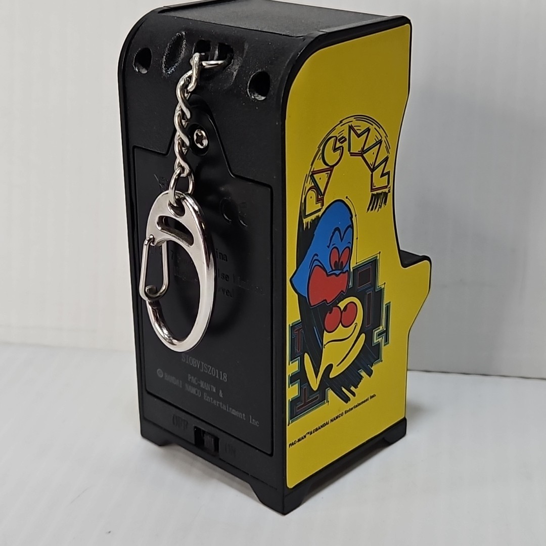 Pac Man Mini Arcade Machine Keychain 2017 Super Impulse Limited Bandai