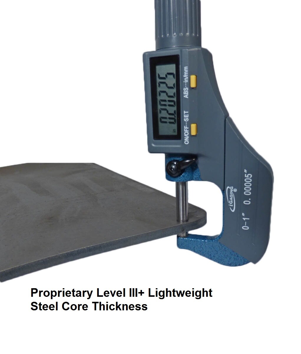 Tactical Scorpion 4Pc Level III+ / AR500 Body Armor Plates 11x14 Muircat Vest