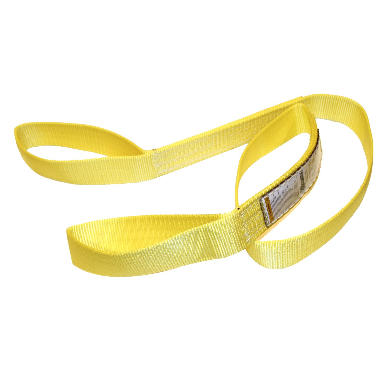 Nylon Lifting Sling 3" x 8' ft USA Made Eye and Eye 2 Ply Tow Pull Strap Rigging