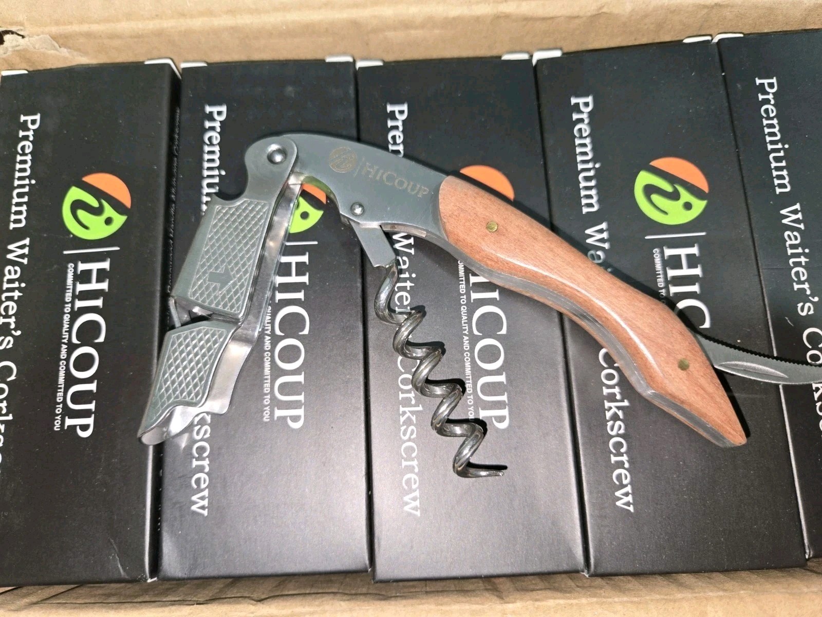 Hicoup Wine Opener, Professional Corkscrew🍷Bottles With Foil Cutter 25 Per Case