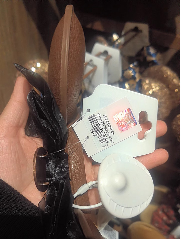 Authentic Disney Parks pirates of the caribbean brown Mickey mouse ears Headband