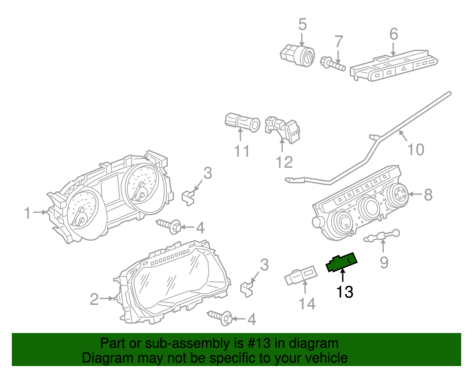 Genuine Volkswagen USB Port 5Q0-035-726