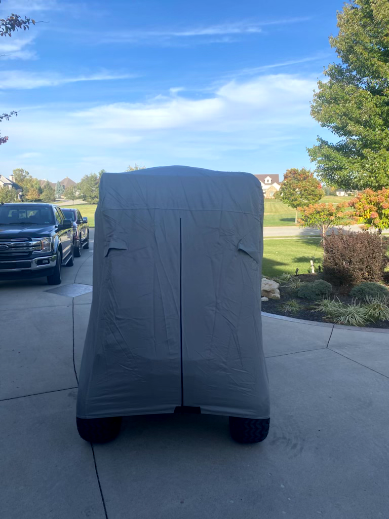 2 Passenger Golf Cart Cover Waterproof Fits ~56"-60" roofsEZ GO Club Car Yamaha