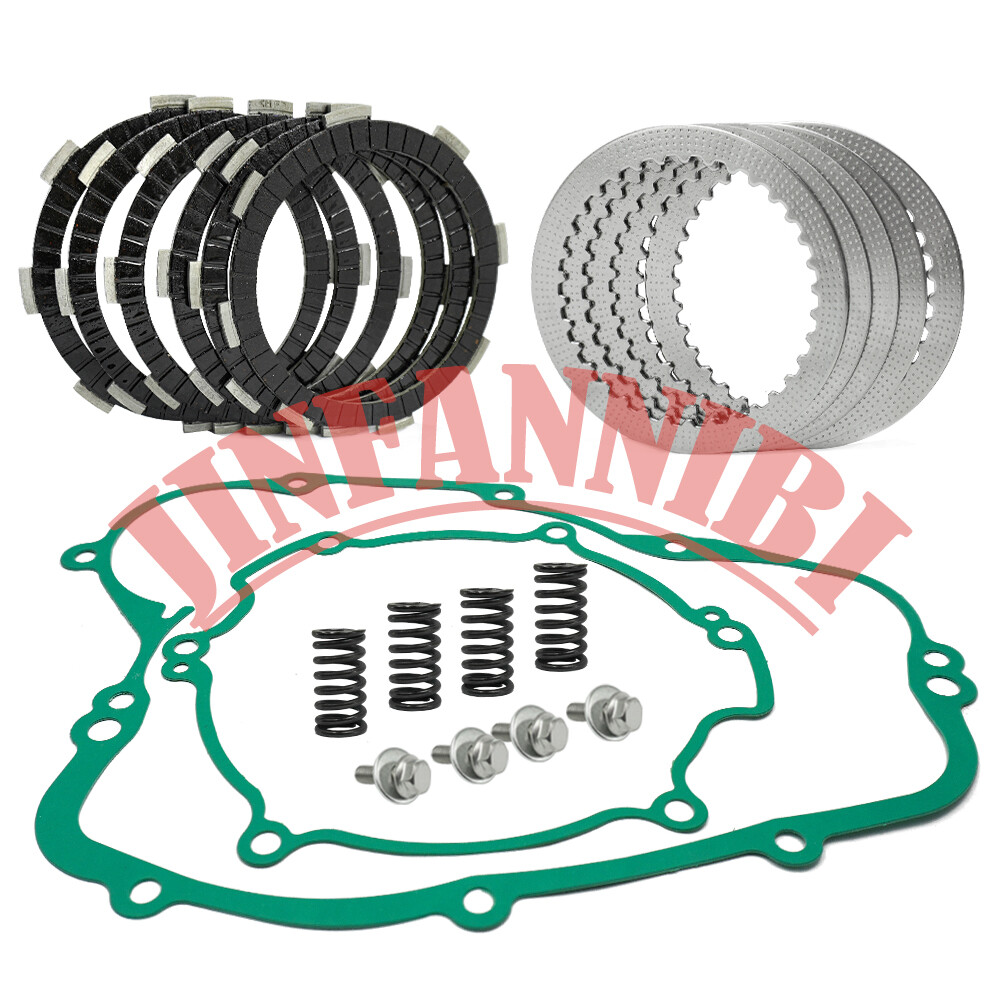 Clutch Plates w/ Springs Gaskets Kit for Kawasaki KX80 KX85 KX100 KX112 1998-24