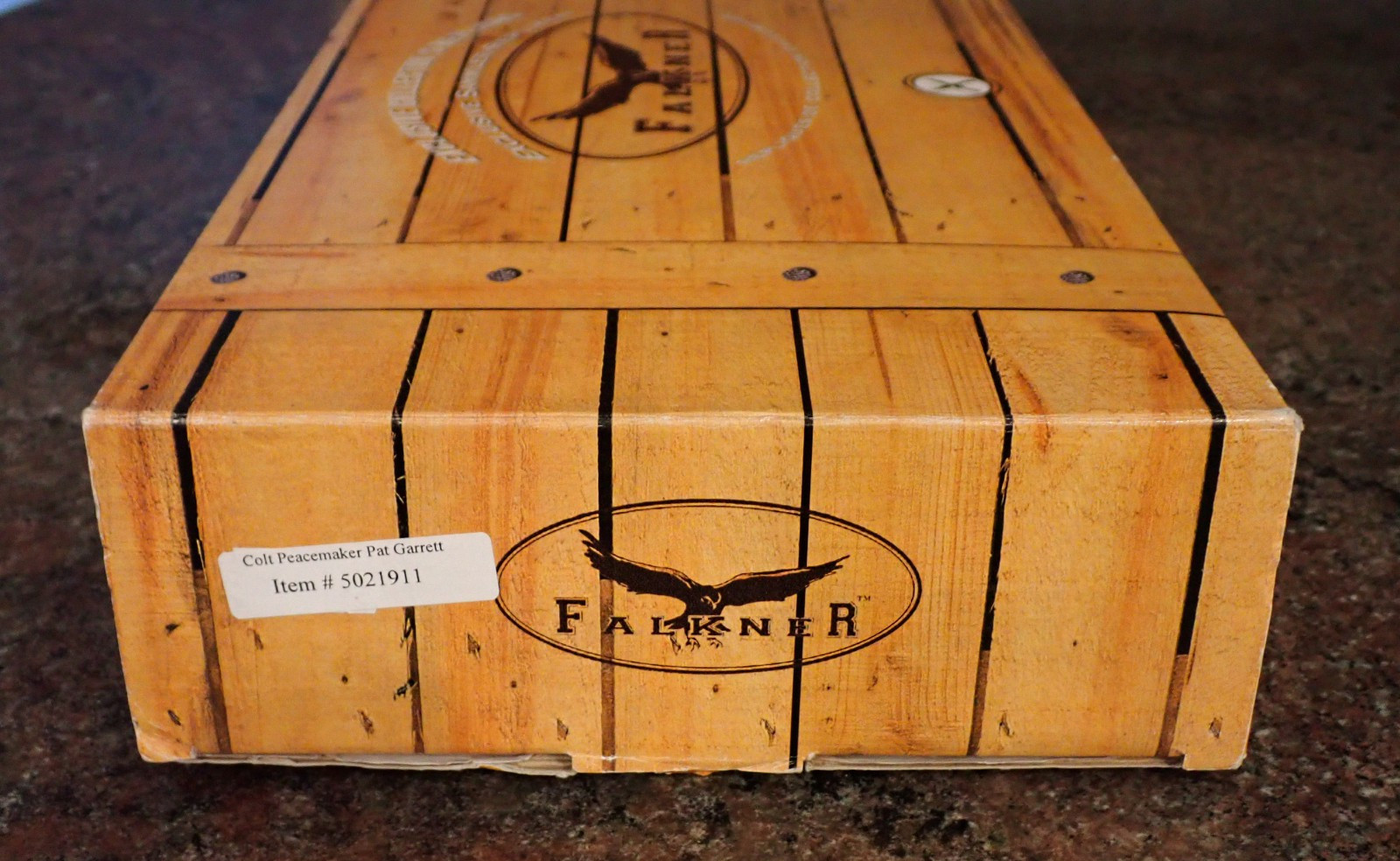 COLT PEACEMAKER NON FIRING GUN FALKNER EXCLUSIVE COLLECTOR'S REPLICAS