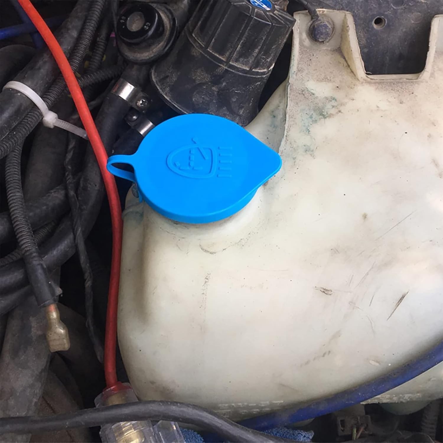Car Windshield Wiper Washer Fluid Reservoir Bottle Lid Cap Cover For Honda Accor