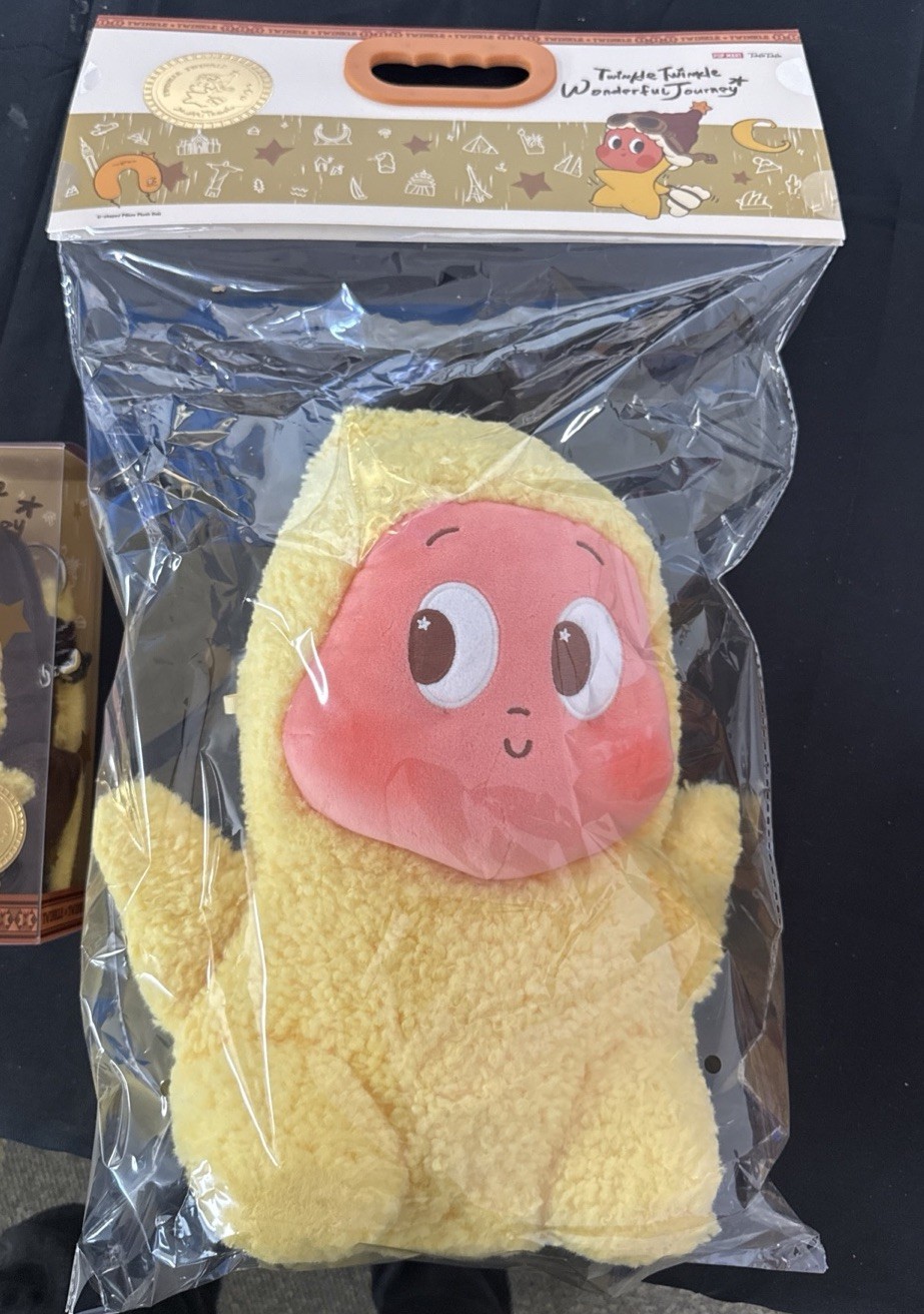 Authentic TWINKLE TWINKLE Wonderful Journey- U-shaped Pillow Plush Doll-UNOPENED