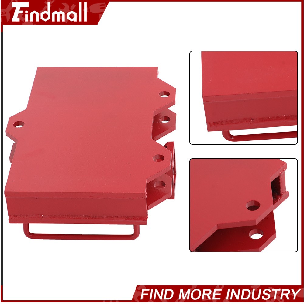 Findmall 2" Forklift Hitch Adapter Dual Pallet Trailer Hitch Receiver 6500LBS