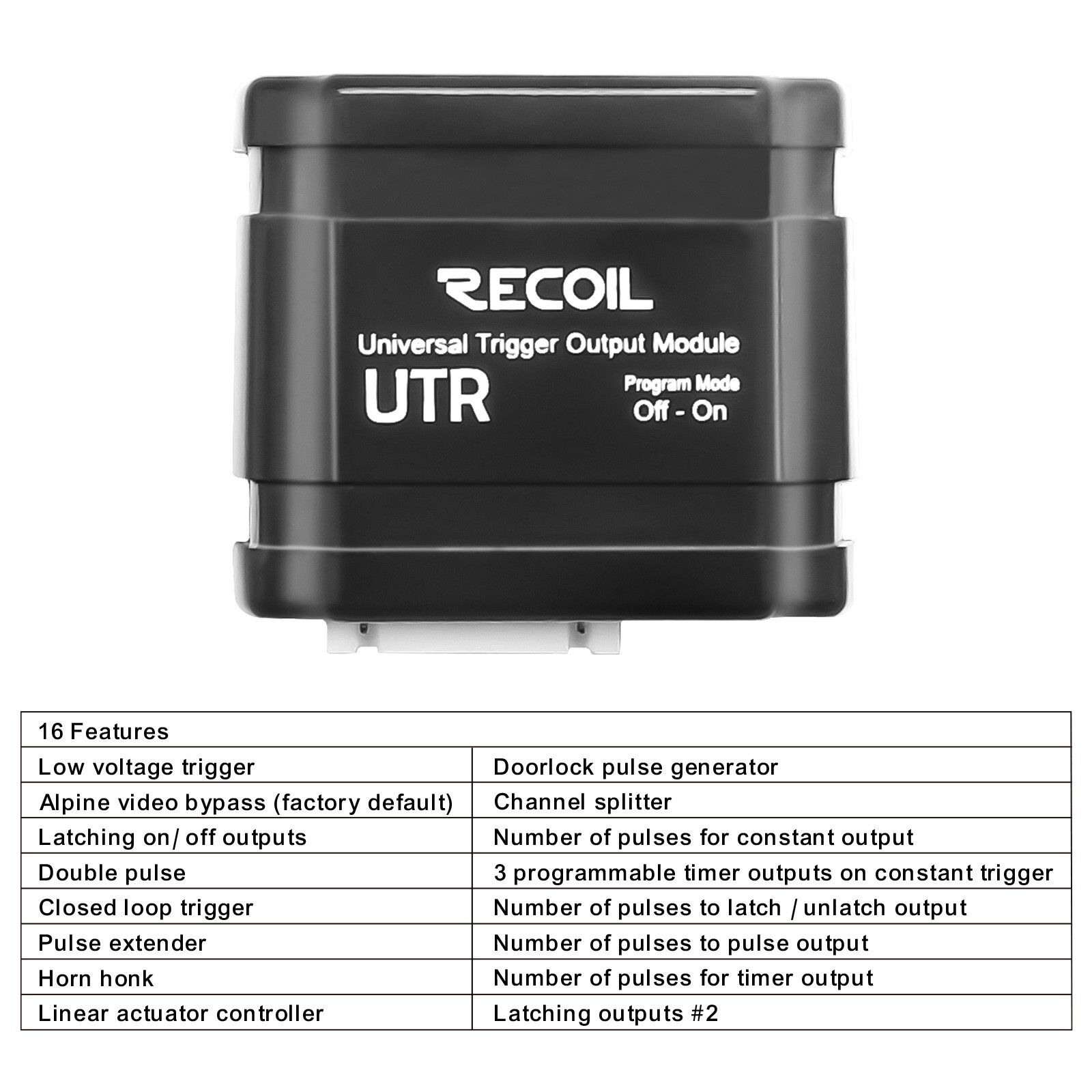 Recoil UTR Universal Trigger Output Module