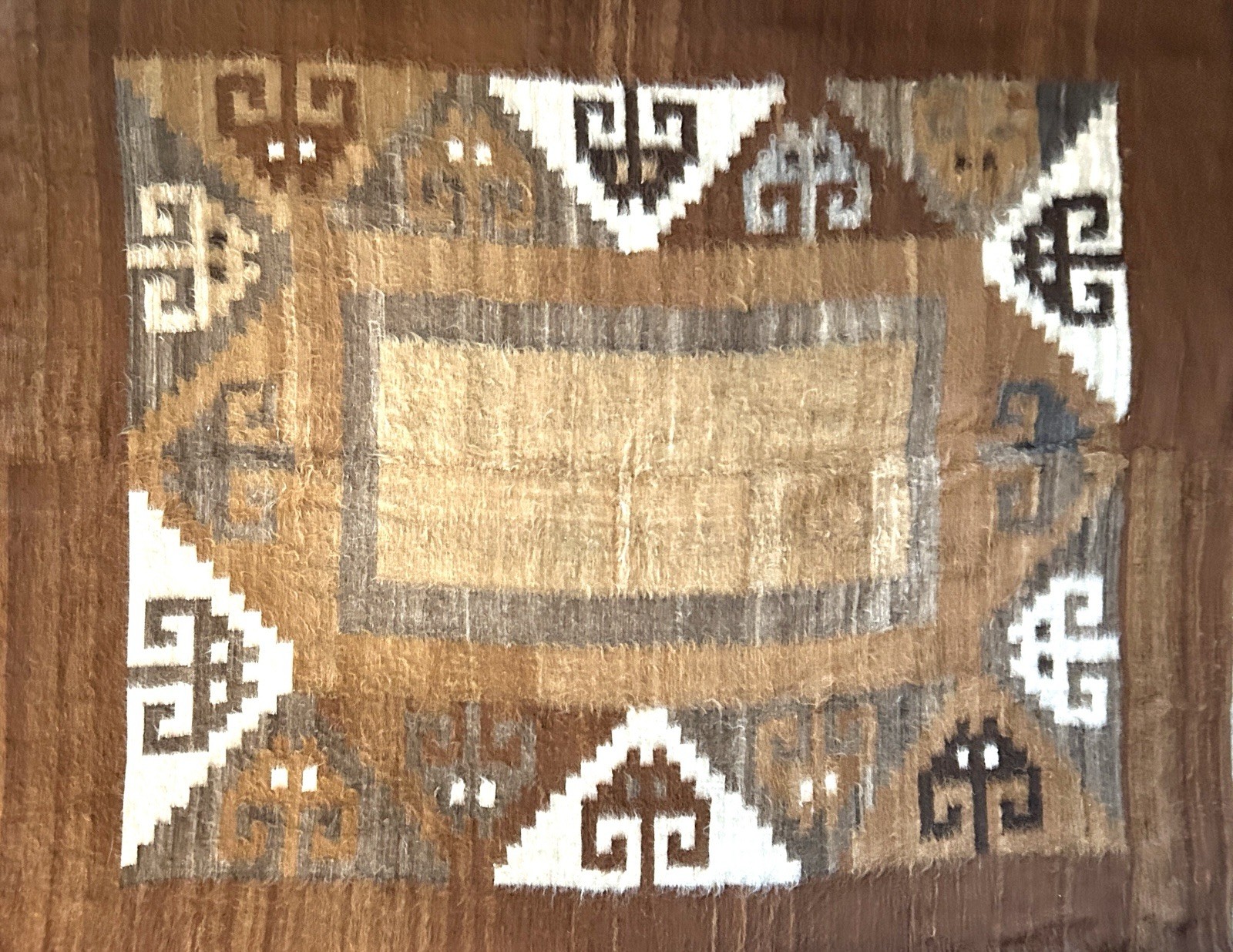 Andean Designs Virgin Alpaca Wall Hanging Tapestry Peruvian Art 67 x 88 NEW