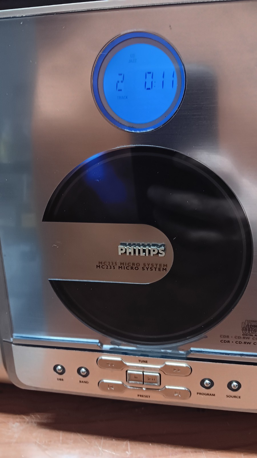 Philips Micro System MC235/37 CD Player AM/FM Radio Stereo, Tested Working