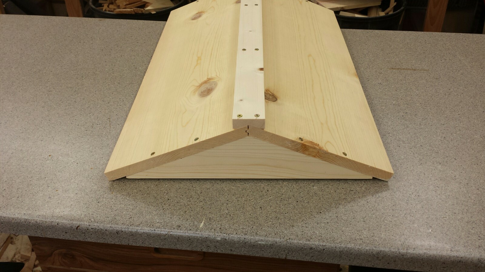 Bee Hive, Top Bar with 30 Top Bars and Roof Backyard Bee Keeping Hive