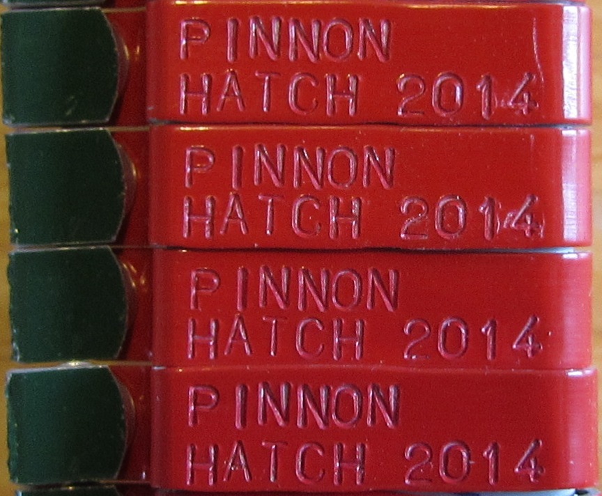 Zip Wing Bands Customized Custom Stamped Personalized Wing ID Tags for Chickens