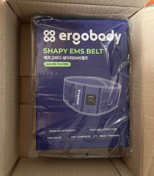 Ergobody Shape EMS Abdominal Massage Belt Enhance Core Stability Waist Trimmer