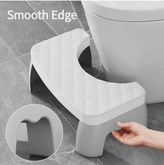 Non-slip Toilet Step Stool Squatty-Potty Bathroom Squat Chairs Furniture