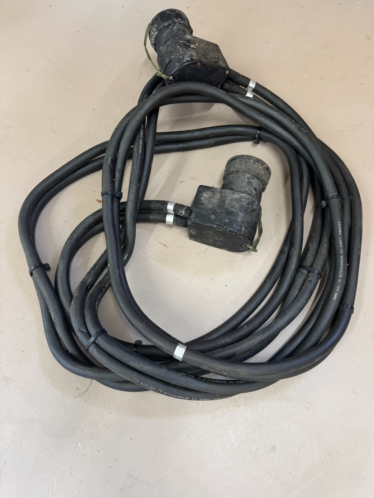 Military SLAVE Cable 20' Foot 24V