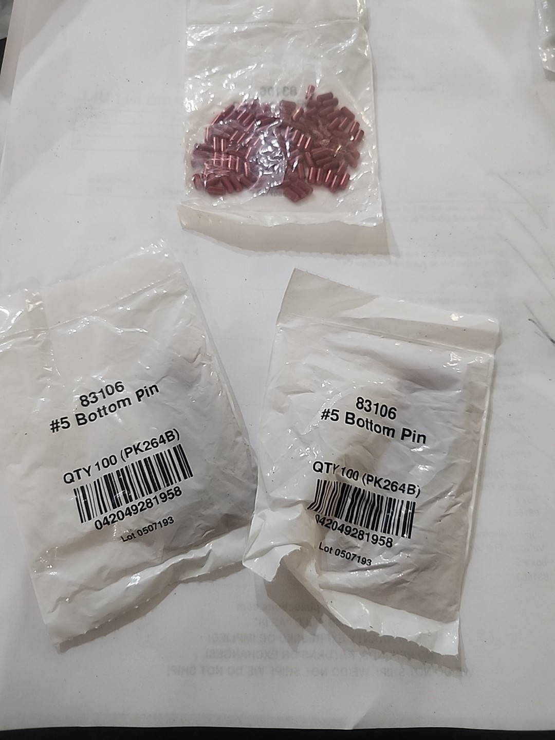 300 Pieces PC Kwikset Rekey Bottom Pins #5 Locksmith Rekeying Pin Kits 83106