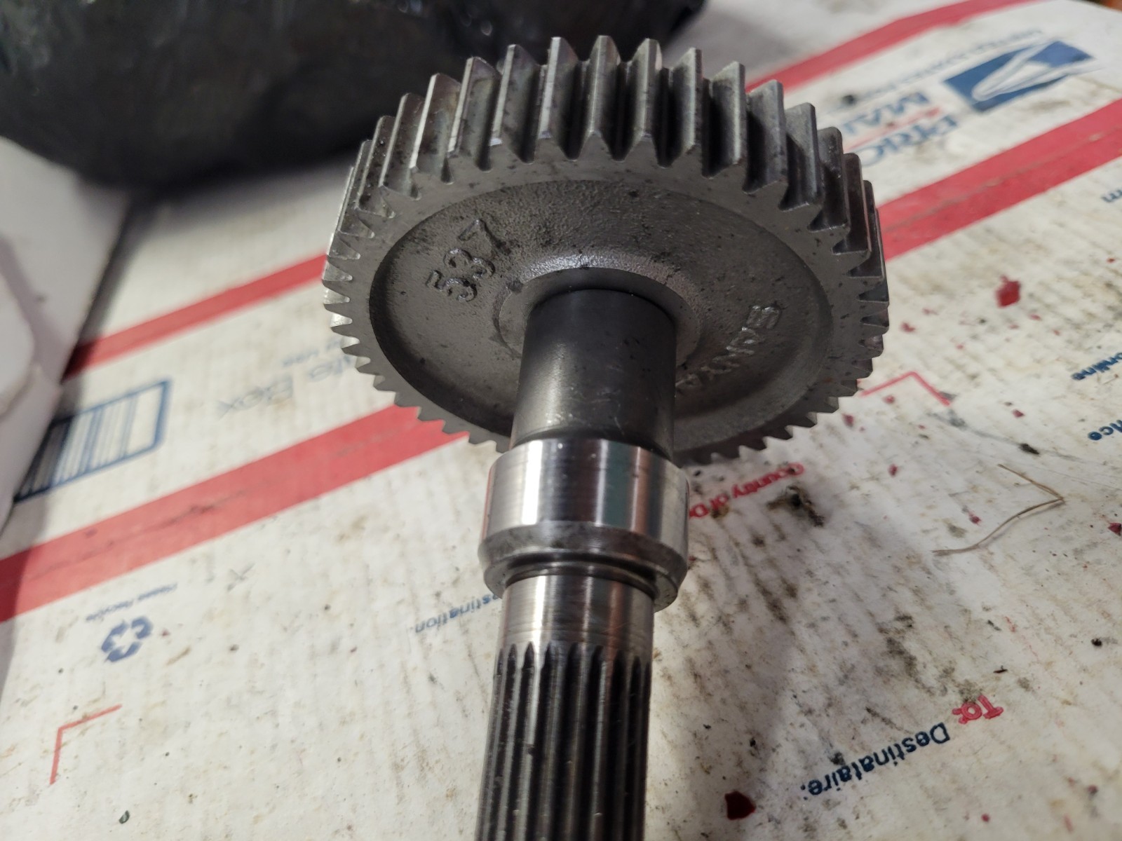 Honda Elite Dio Af16 Af18 Main Axle For Dual Bearing Transmisions Dio 1 Dio 2...