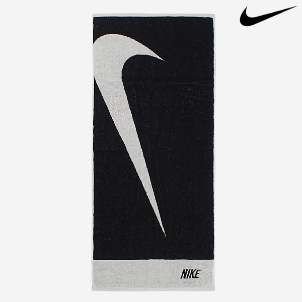 Nike Jacquard Towel Unisex Sports Training Tennis Gym Towel Black NWT AC2383-189