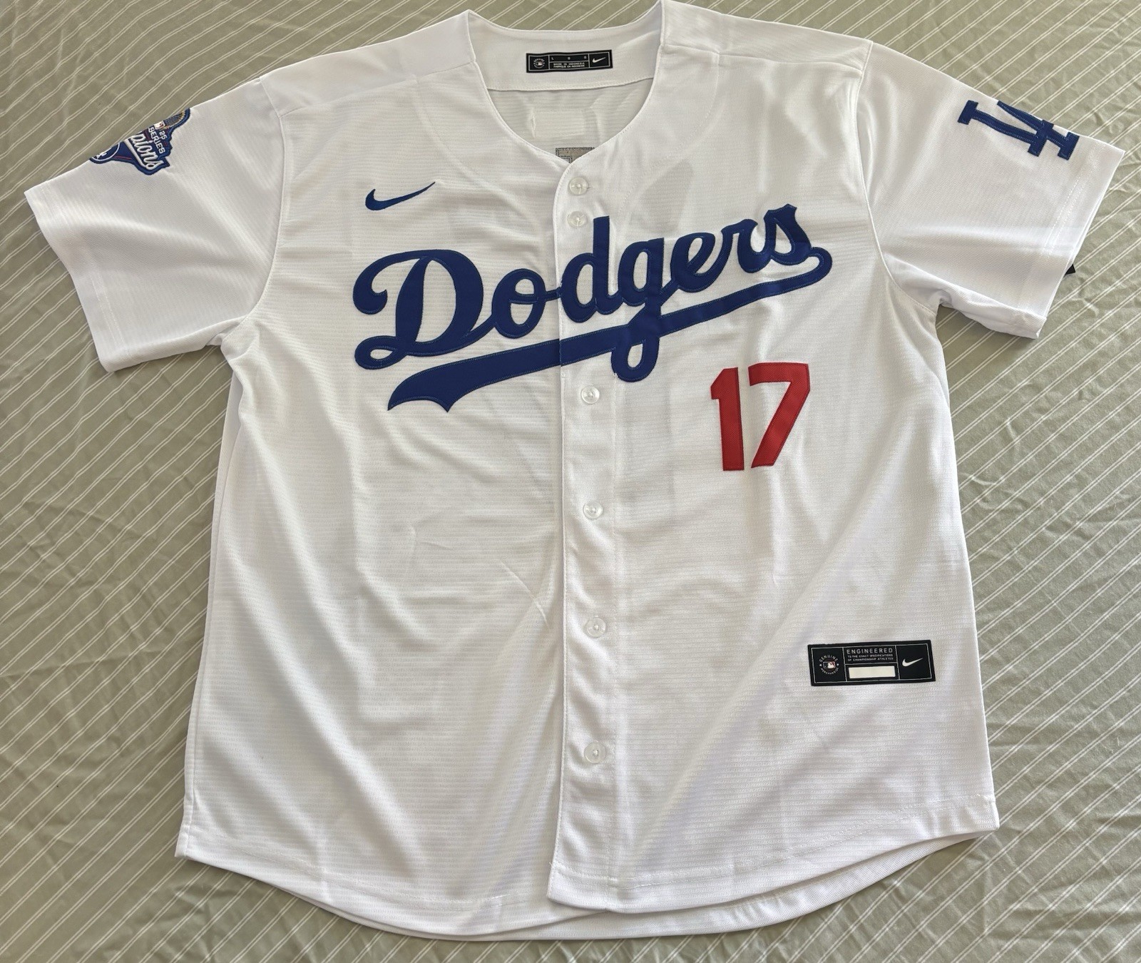 NEW Ohtani/Yamamoto Dodgers 2025 World Series Jersey! SHIPS SAME DAY!