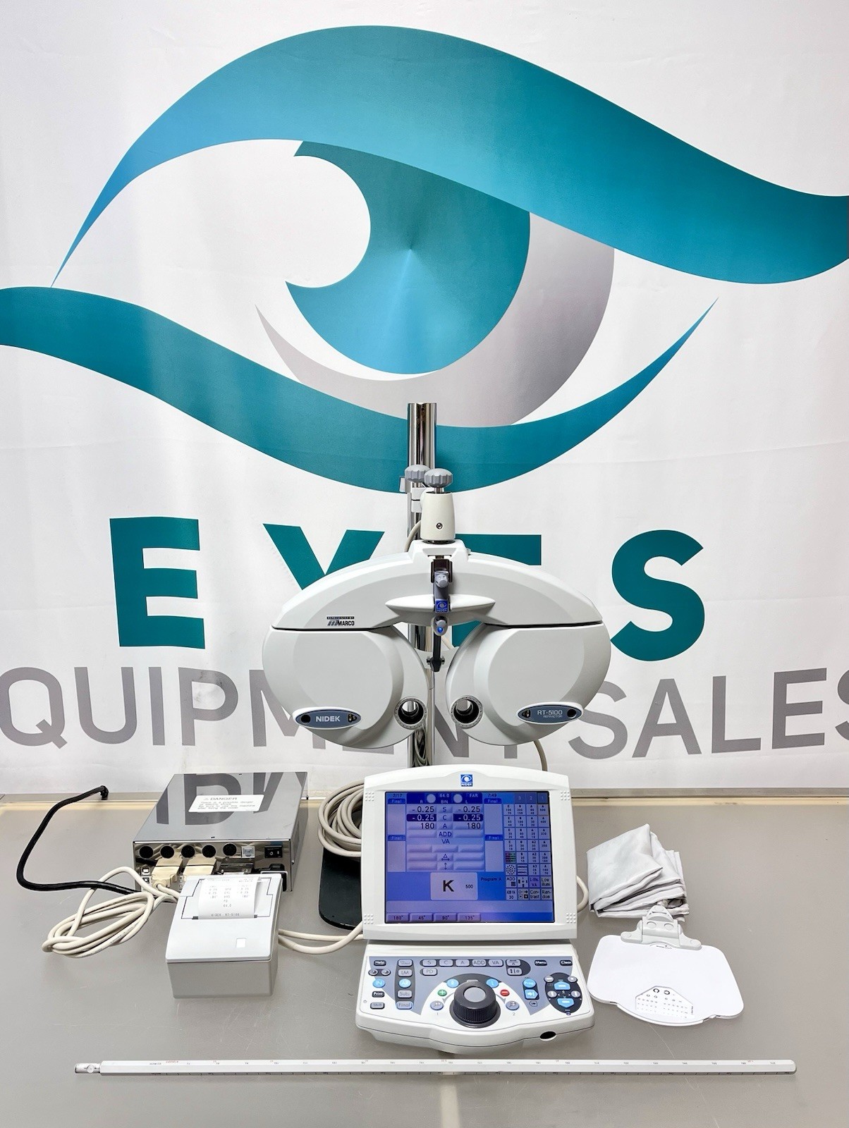 Nidek RT-5100 Auto Phoropter Refractor w/ Control Box