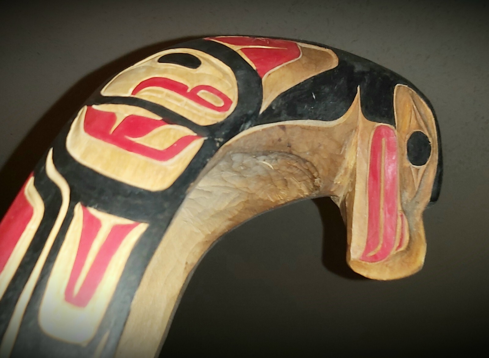 Northwest Coast; Haida, Eagle Ceremonial Bowl.