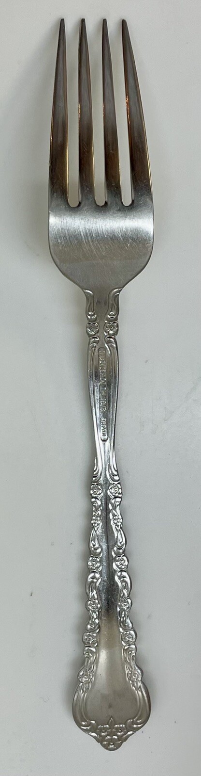 Gorham RONDELLE Stainless 7 1/2" Dinner Fork (s) 18/8 Japan Floral Glossy