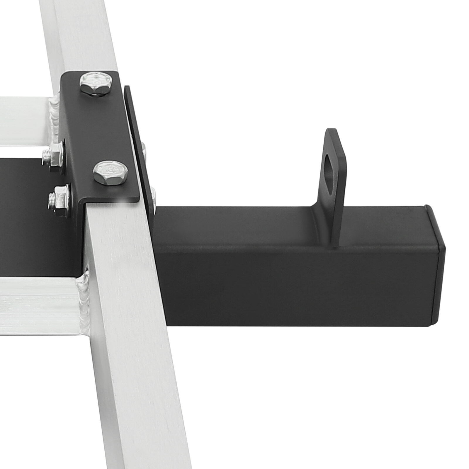 500lbs Aluminum Hitch Carrier, Dirt Bikes Stand, Motorcycle Carrier W/ 4* Straps