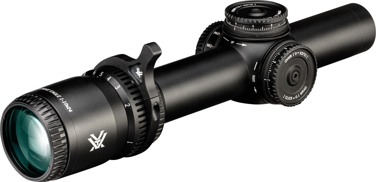 Vortex Strike Eagle 1-10×24 FFP EBR-8 BDC MRAD Reticle (SE-11002)