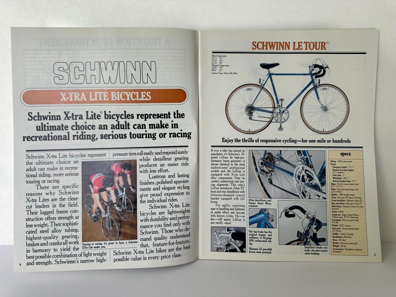 NOS original 1981 Schwinn Bicycle Full line CATALOG brochure Sting BMX