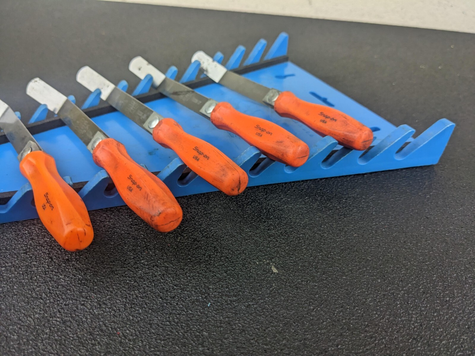 #bk608 Snap-On Tools Orange E-Z Grip Feeler Gauges from FB333O Set