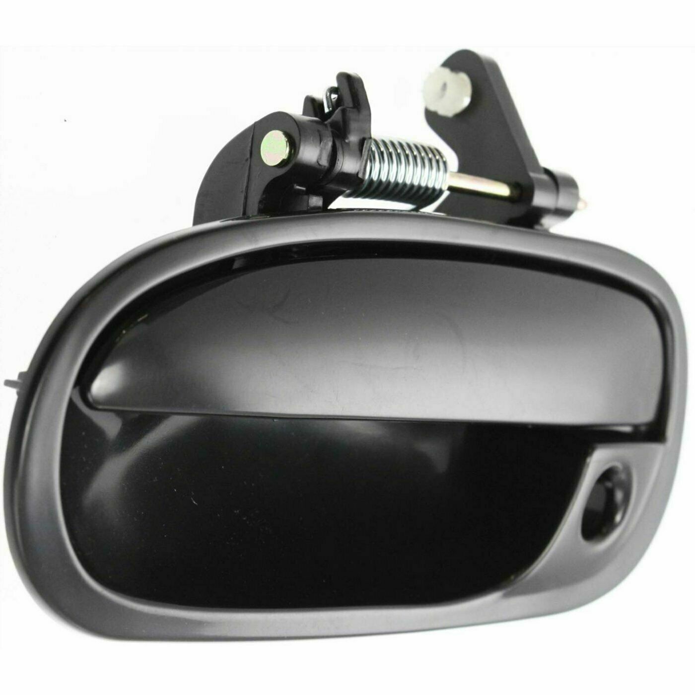 NEW Front Outside Door Handles Set LH RH Smooth Black for 1996-2000 Honda Civic