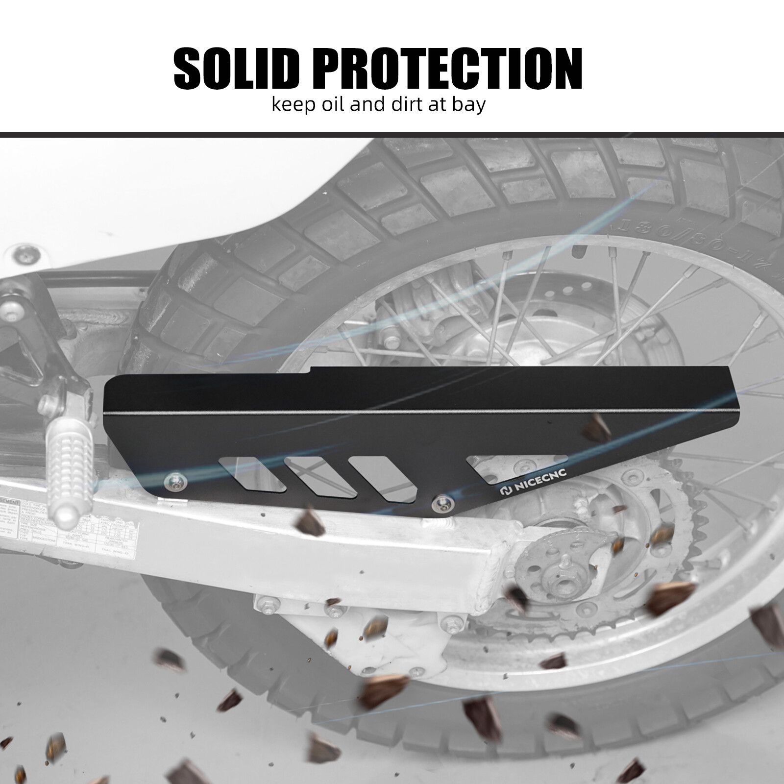 Sprocket Saver Chain Cover Guard For Suzuki DR650S DR650SE 1996-2023 2024