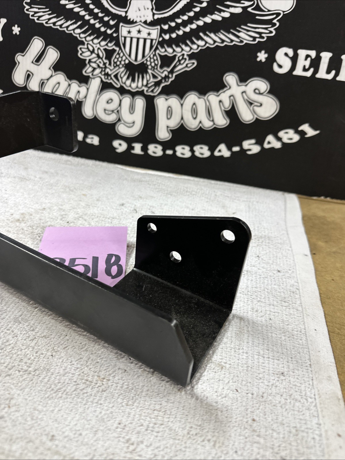 Harley Sportster Vance & And Hines Exhaust Muffler Pipe Bracket Mount Sportster