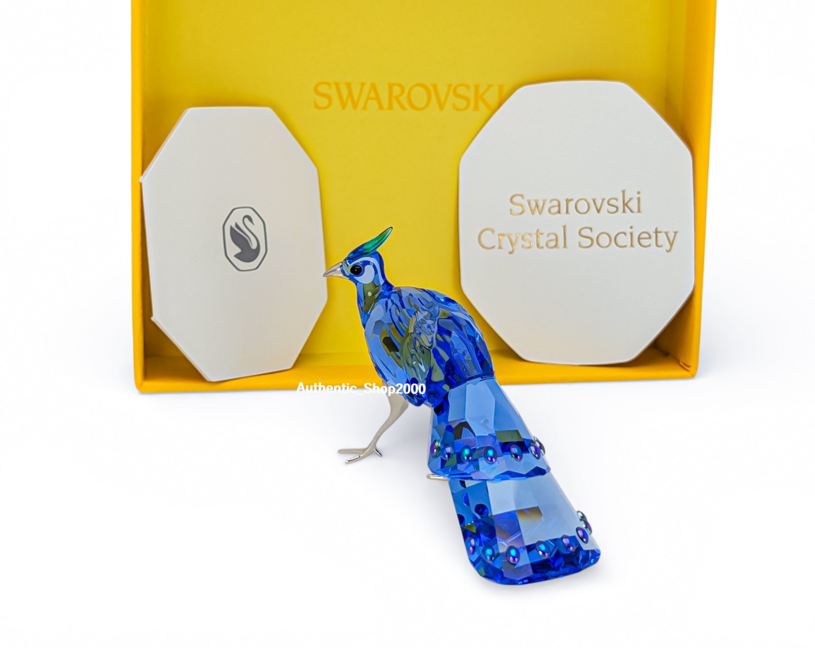 NIB 100% SWAROVSKI Idyllia SCS Palawan Peacock Pheasant Deco Figurine 5717851