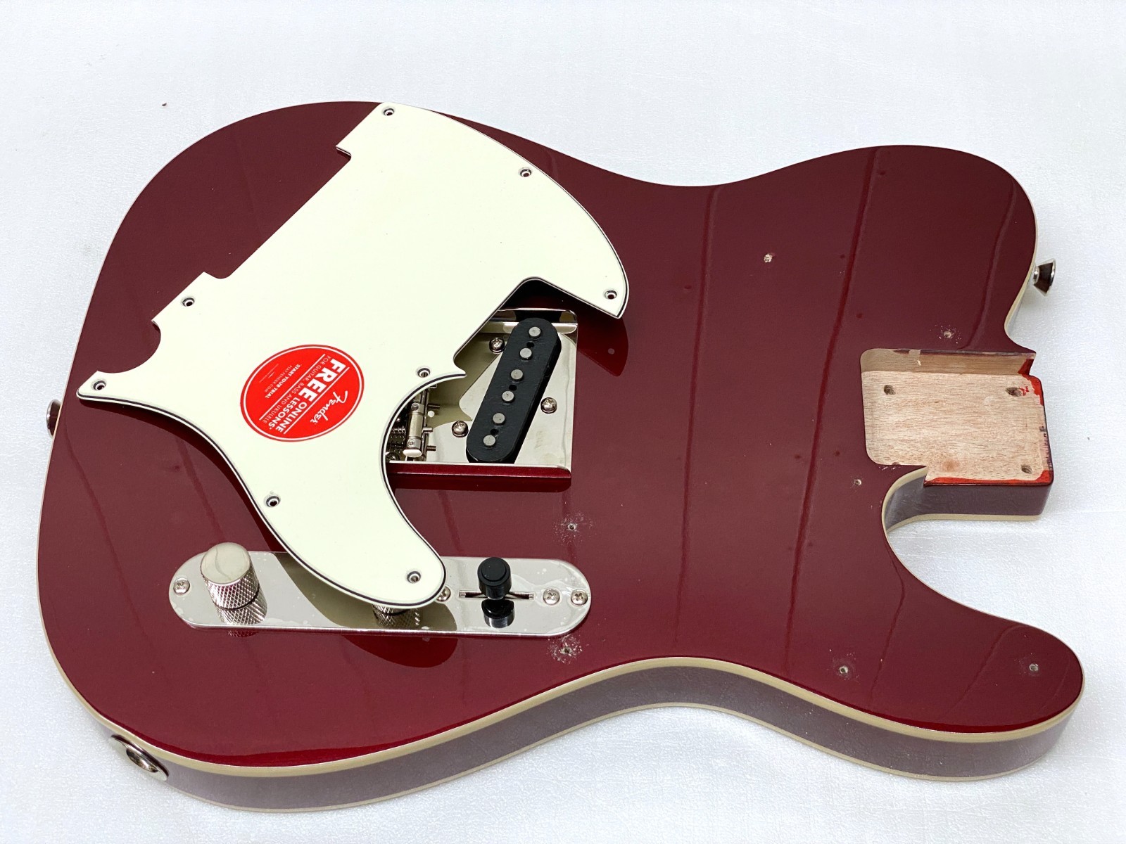 Genuine FULL THICKNESS Classic Vibe Fender Squier CUSTOM ESQUIRE LOADED BODY