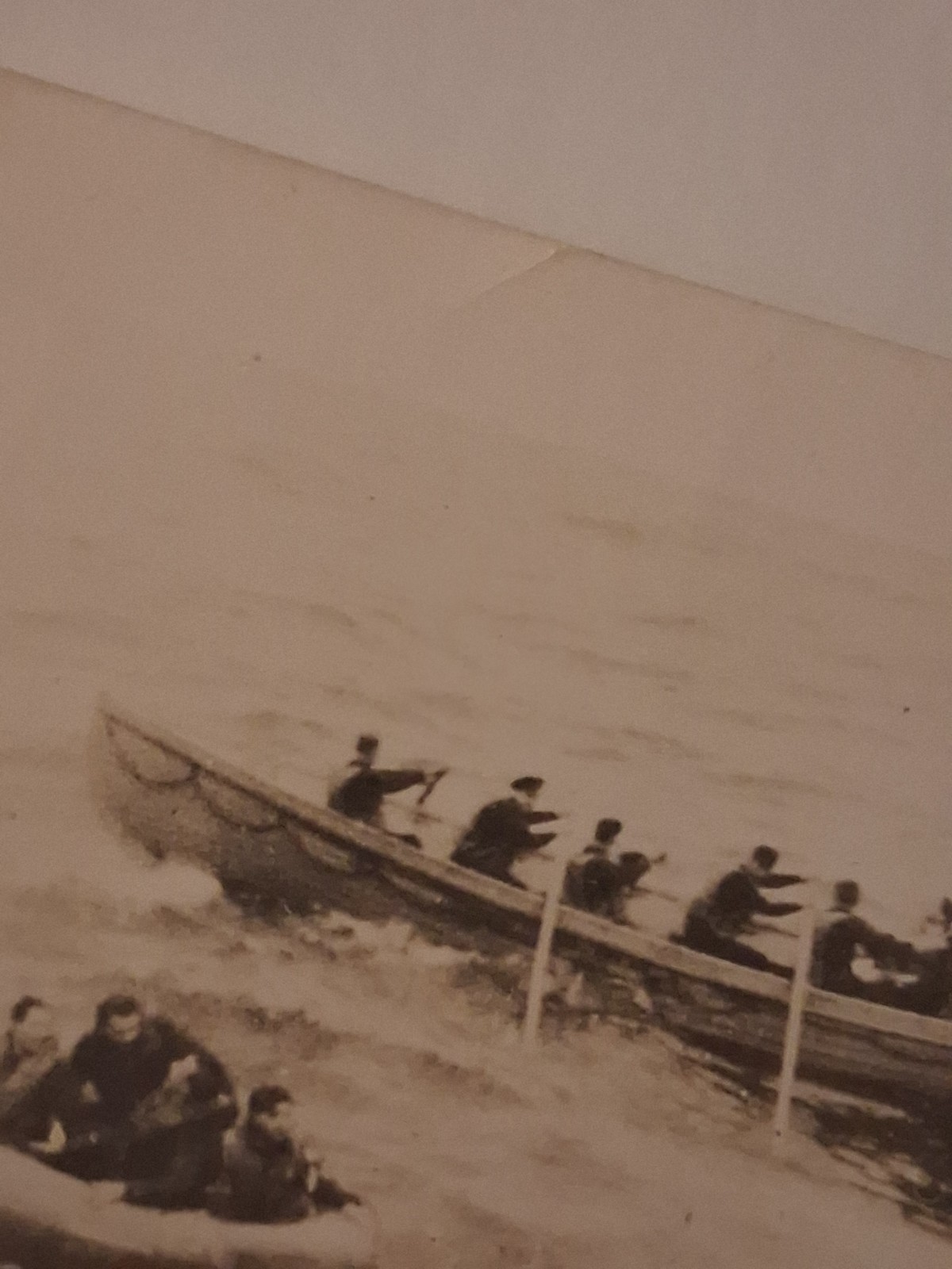 WW2 Germany. The sailor of battelship "Admiral Graf Spee" Rescue Rafts