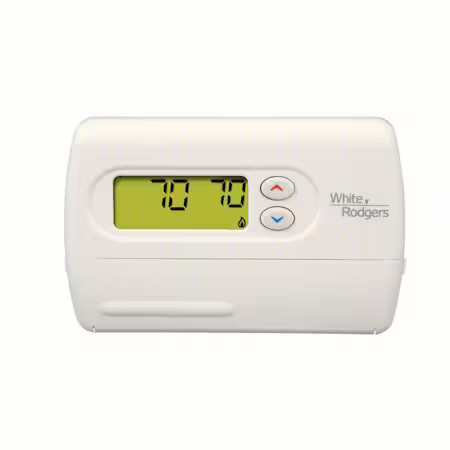 White-Rodgers 01F86 344 Classic 80 Series Thermostats, 1 H, 1 C,