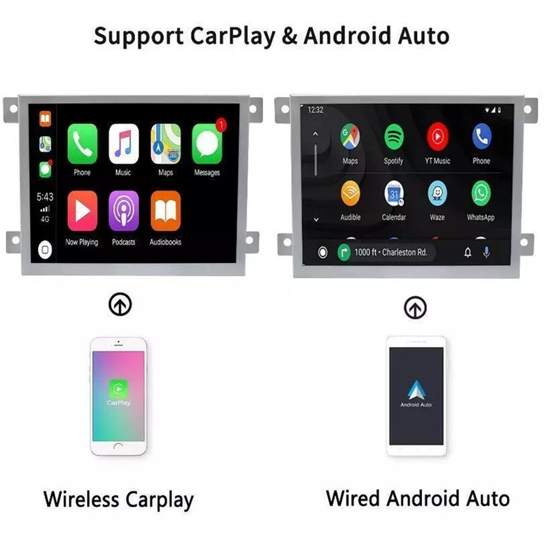 Apple CarPlay 8.4'' Android 15 Radio For Dodge Challenger Charger 2011-2023