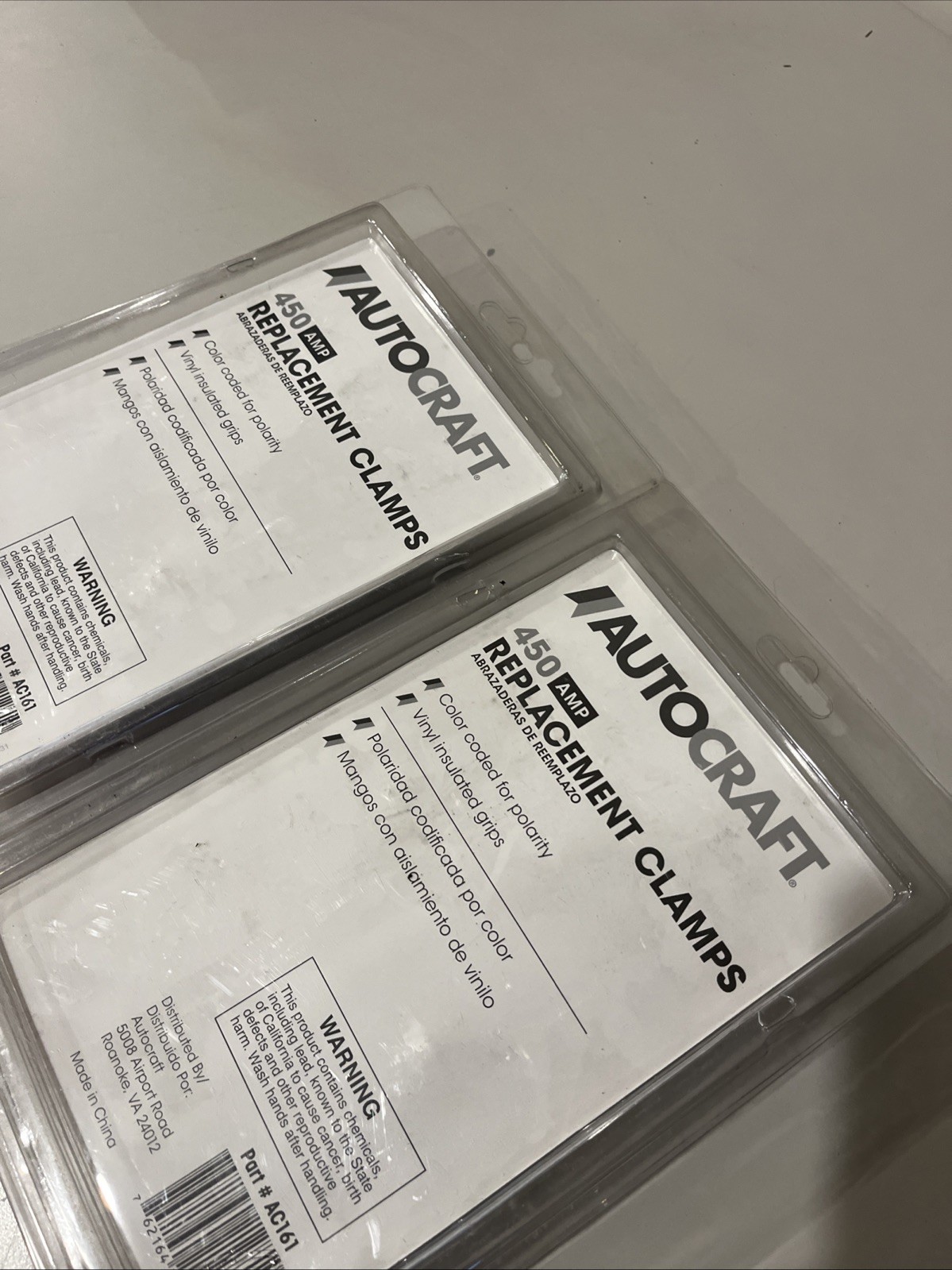 450Amp Battery Booster Cable Parrot Clamps: Heavy-Duty Jumper Replacement Tool