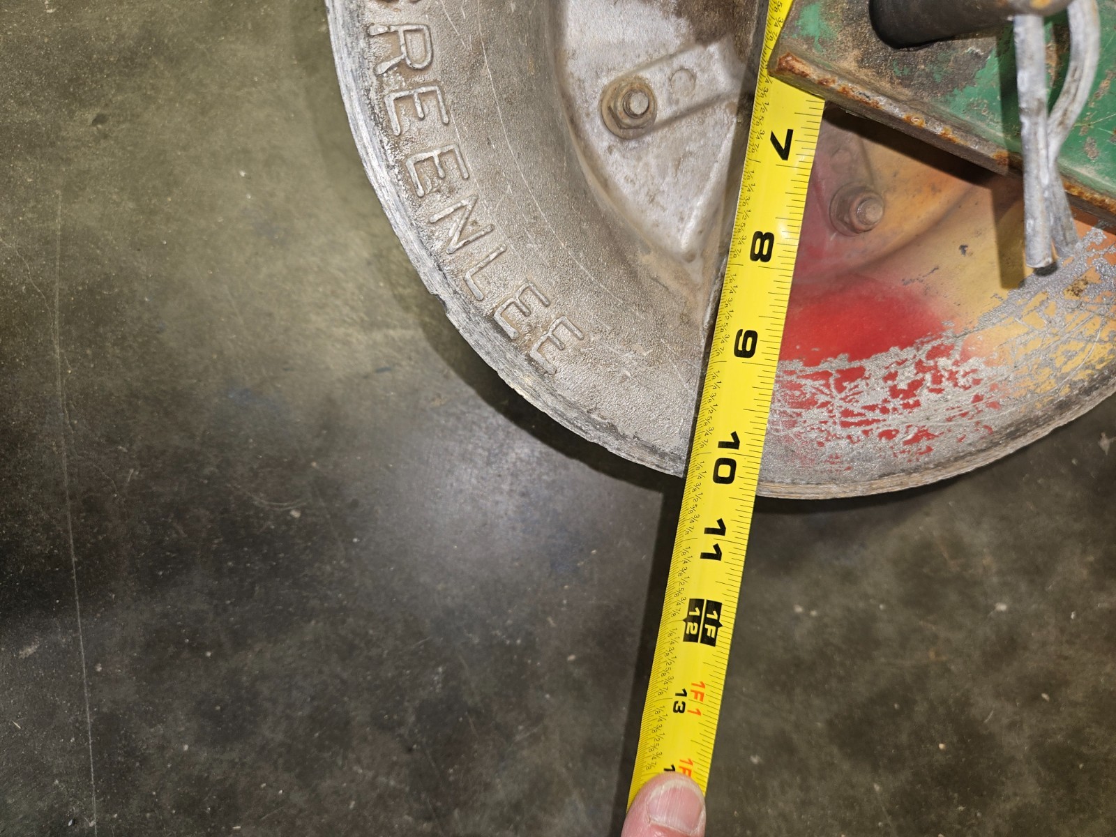 Greelee 12" Hook Type Cable Sheave - Free Shipping