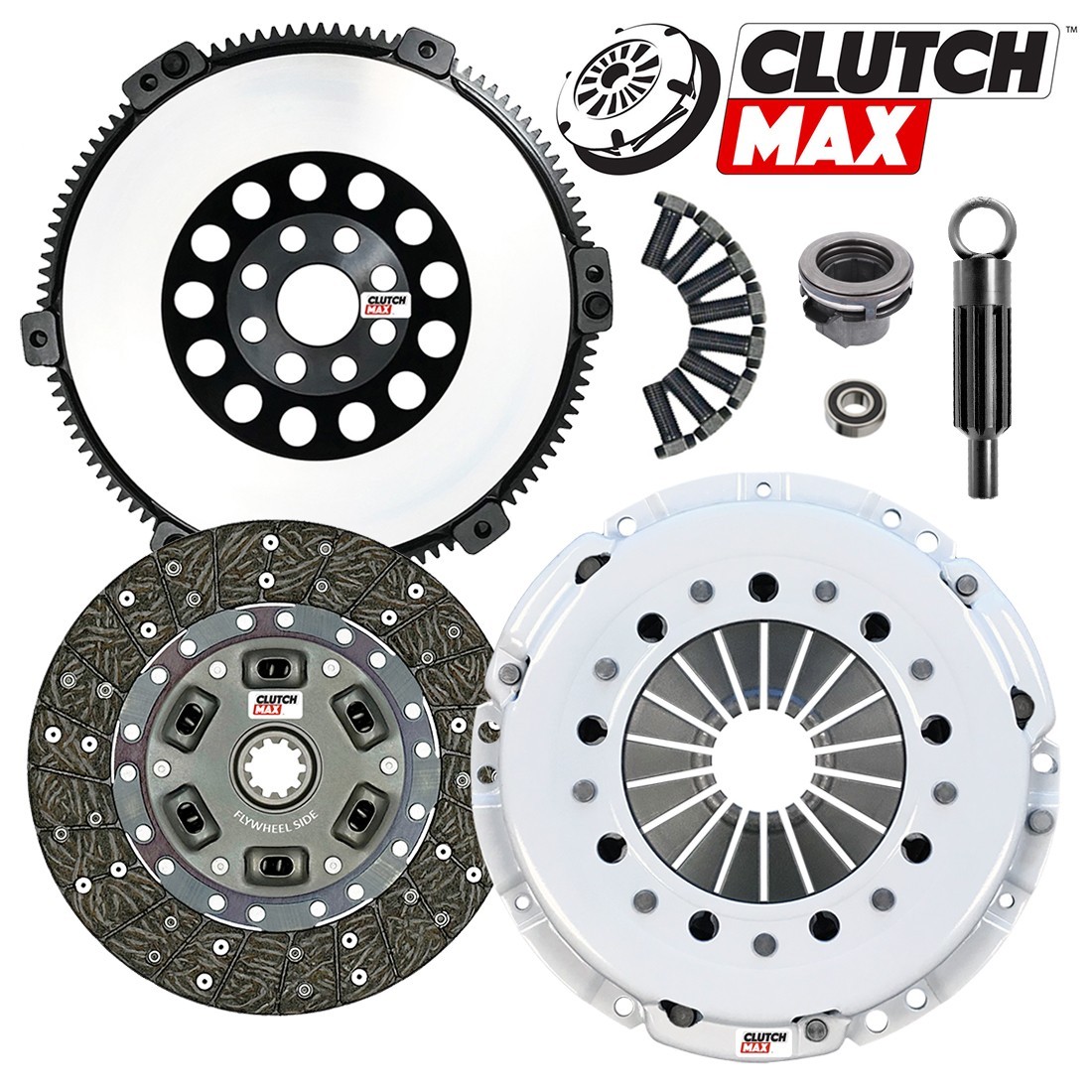 STAGE 2 CLUTCH KIT and SOLID FLYWHEEL for 01-03 BMW E46 323 325 328 330 M52 M54
