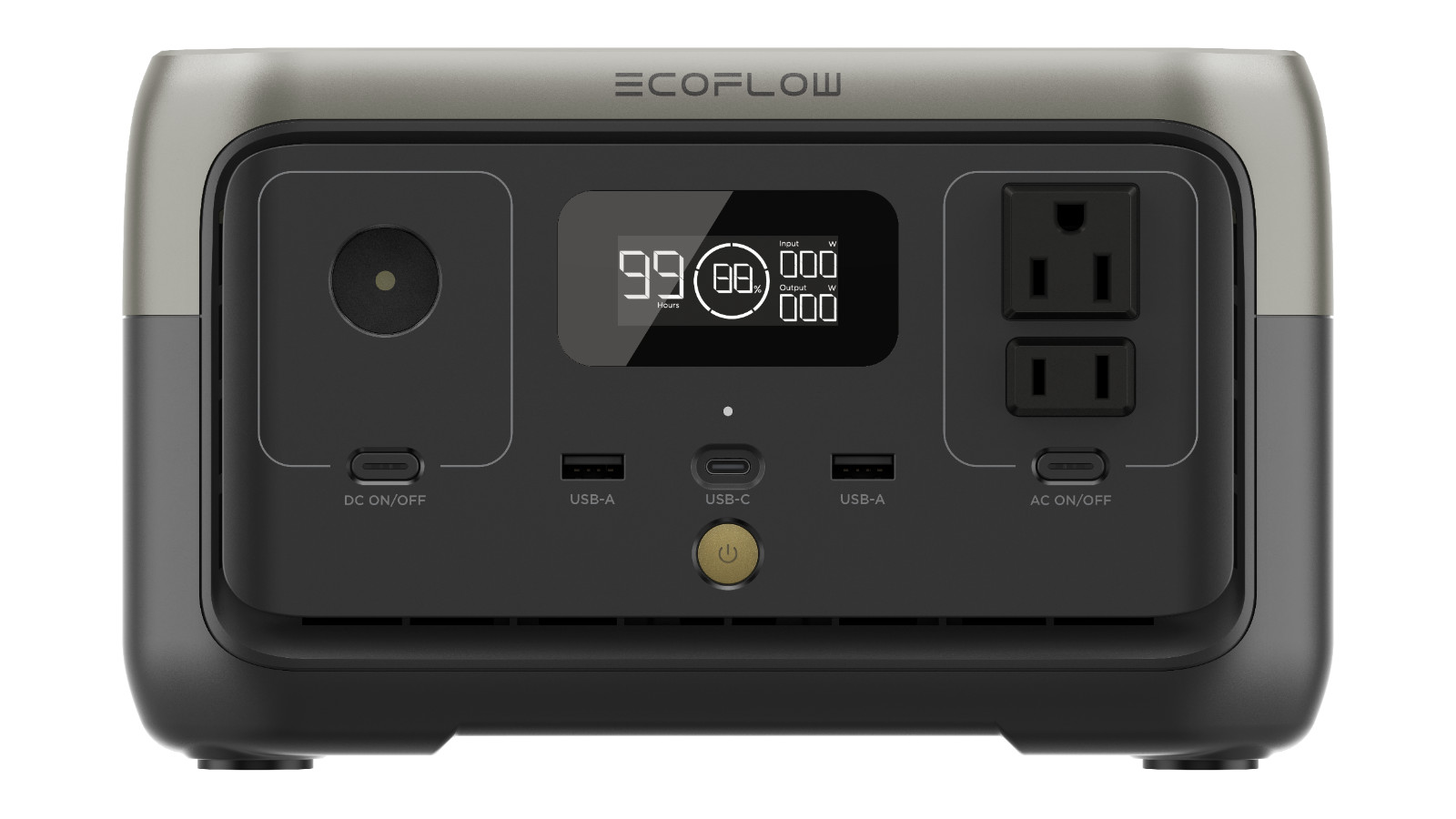 EcoFlow RIVER 2 256Wh 300W LFP Portable Power Station Generator Refurbished