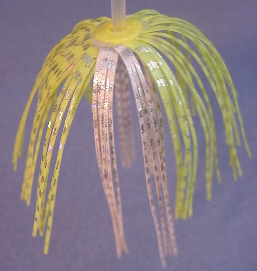 10 Spinnerbait Chatterbait Silicone EZ Trailer Skirts Assassinator 5 Colors 2 Ea